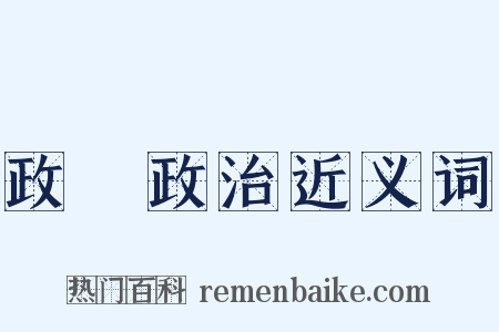 政黨政治近义词是什么意思的图片